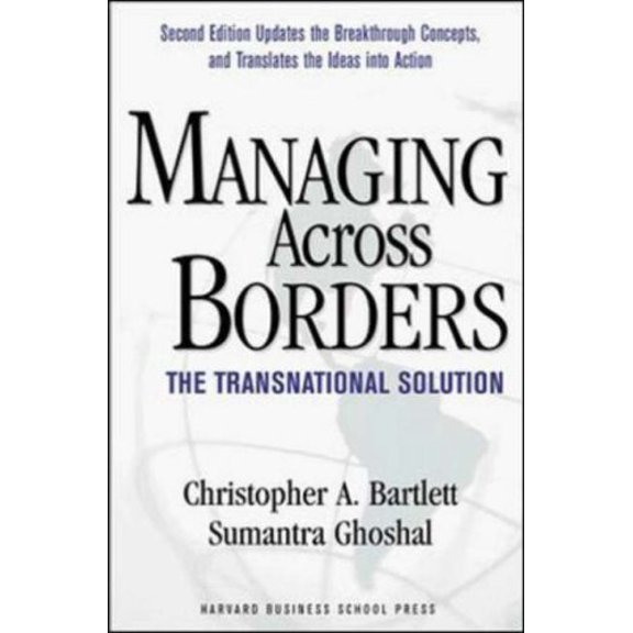 Pre-Owned Managing Across Borders (Hardcover) 0875848494 9780875848495