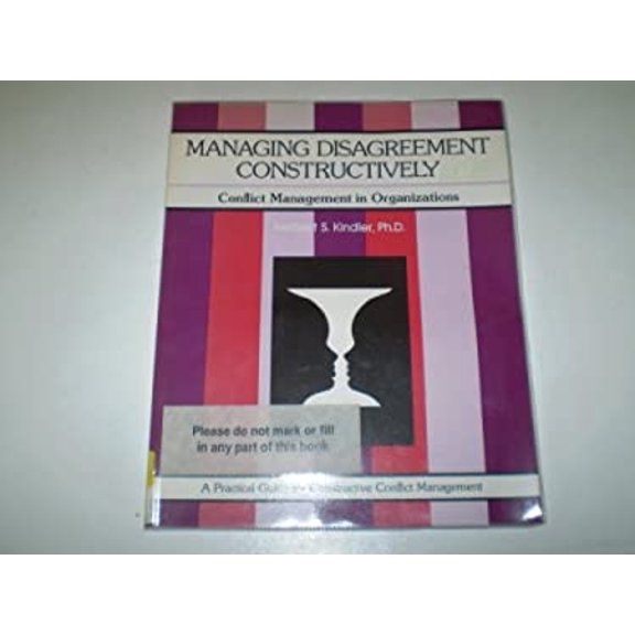 Pre-Owned Managing Disagreement Constructively (Paperback) 9780931961410