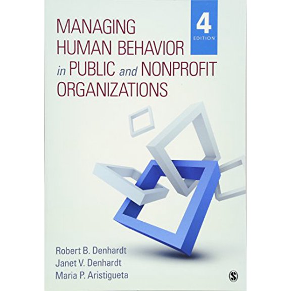 Pre-Owned Managing Human Behavior in Public and Nonprofit Organizations