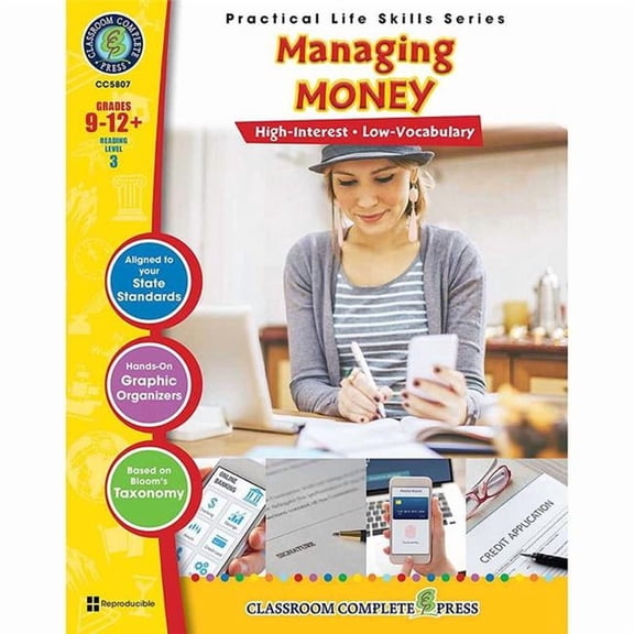 (Price/EA)Classroom Complete Press CCP5807 Managing Money