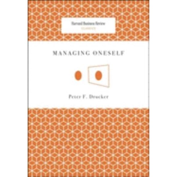 Pre-Owned Managing Oneself (Paperback) 142212312X 9781422123126