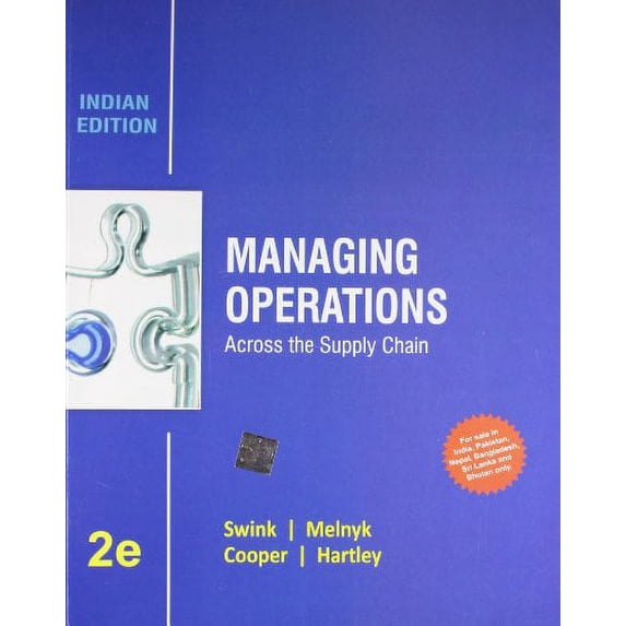 Pre-Owned Managing Operations Across the Supply Chain (Paperback) 1259097404 9781259097409