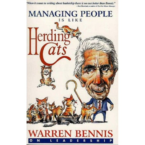 Pre-Owned Managing People Is Like Herding Cats: Warren Bennis on Leadership Paperback Warren G. Bennis