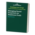 thumbnail image 1 of Pre-Owned Managing Rental Properties for Maximum Profit, Revised 2nd Edition (Paperback) 0761508414 9780761508410, 1 of 1