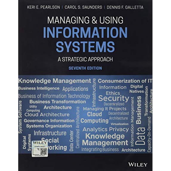 Pre-Owned Managing and Using Information Systems: A Strategic Approach