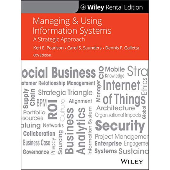 Pre-Owned Managing and Using Information Systems: A Strategic Approach
