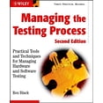 thumbnail image 1 of Pre-Owned Managing the Testing Process: Practical Tools and Techniques for Managing Hardware and Software Testing (Paperback) 0471223980 9780471223986, 1 of 1