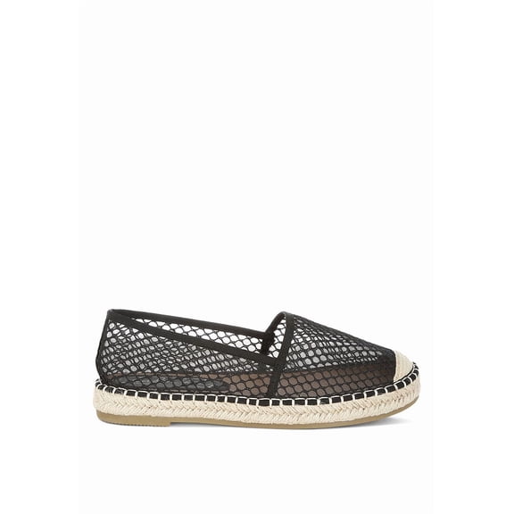 London Rag Manara Mesh Womens Espadrille Loafers