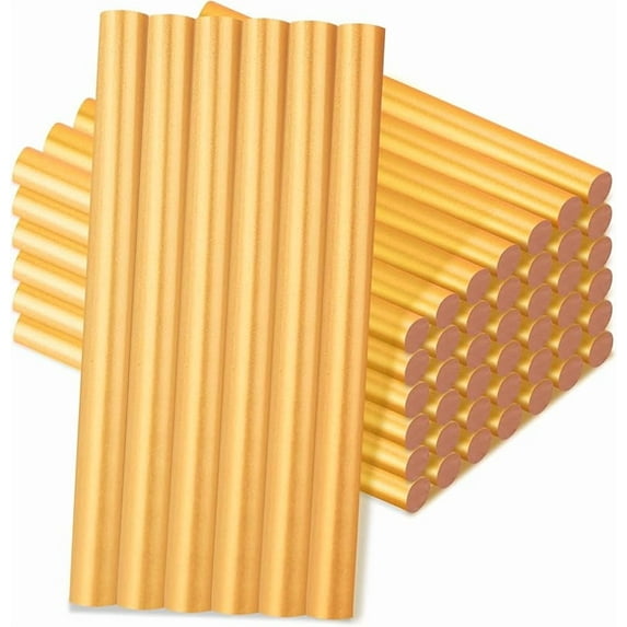 Manarty Colored Hot Glue Sticks Full Size, 48 PCS 0.43" Dia x 4" Long Hot Melt Glue Sticks, 12 Colorful EVA Adhesive Purpose Glue Stick Standard for DIY Art Craft Stamp Repairs Gluing Projects