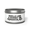thumbnail image 1 of Manasota Key Moving Away Best Friend Tin Candle Gifts Home Office Decor, 1 of 5