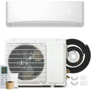 Manastin 12000 BTU Mini Split Air Conditioner & Heater With AHRI Certified, 17 SEER2 115V Inverter System, Covers Up to 750 Sq. Ft, Complete Installation Kit Included