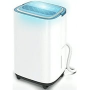 Manastin 50 Pint Dehumidifier for 5,000 Sq. Ft. with Drain and 1.6 Gallon Tank for Basement, Bedroom, Garage, Bathroom
