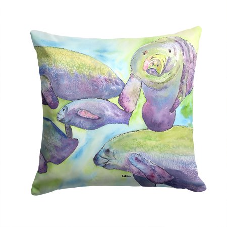 Manatee Fabric Decorative Pillow