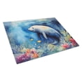 thumbnail image 1 of Manatee Glass Cutting Board Large 12 in x 15 in, 1 of 5