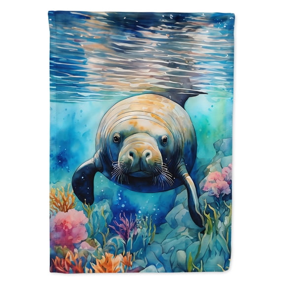 Manatee House Flag
