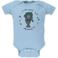 thumbnail image 1 of Manatee Original Mermaid Funny Soft Baby One Piece Light Blue 0-3 M, 1 of 1