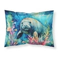 thumbnail image 1 of Manatee Standard Pillowcase, 1 of 5