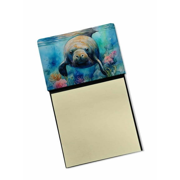 Manatee Sticky Note Holder 3.25 in x 5.25 in