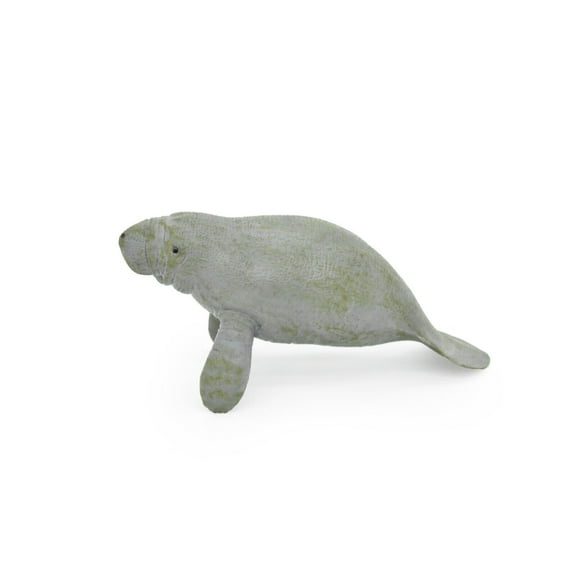 Manatee Toy, Sea Cow, Ocean, Dugongs, Very Realistic Rubber Figure, Model, Educational, Animal, Hand Painted Figurines 6" CH0119 BB95
