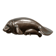 Manatee Wall Decor Verde Bronze