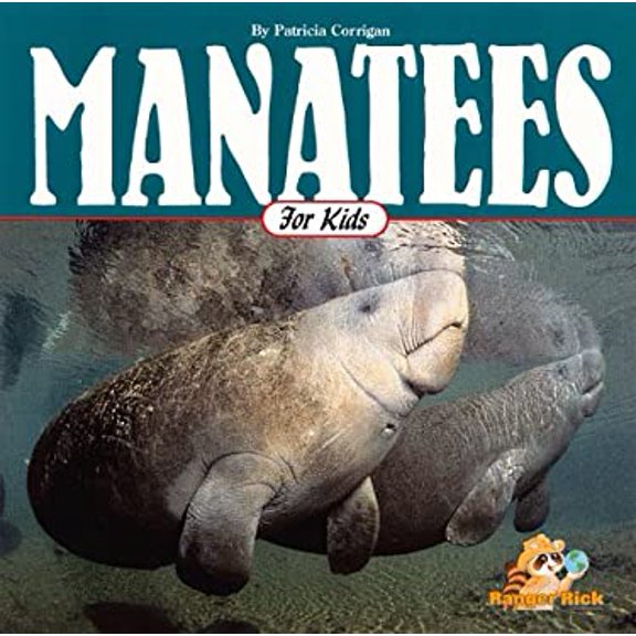 Pre-Owned Manatees for Kids Wildlife Series Paperback Patricia Corrigan