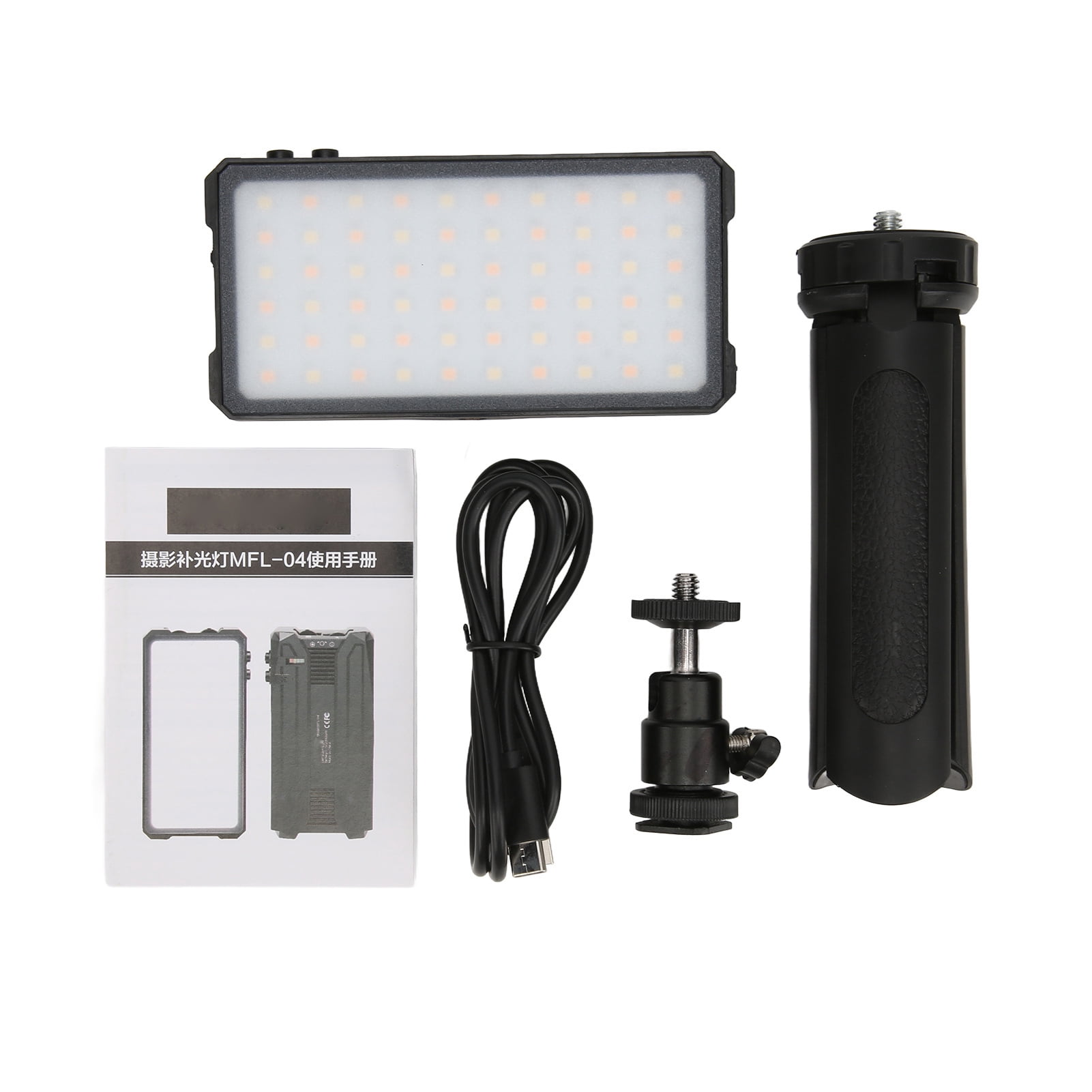 Manbily mfl 04 portable led fill light 3000 6500k slr small pocket