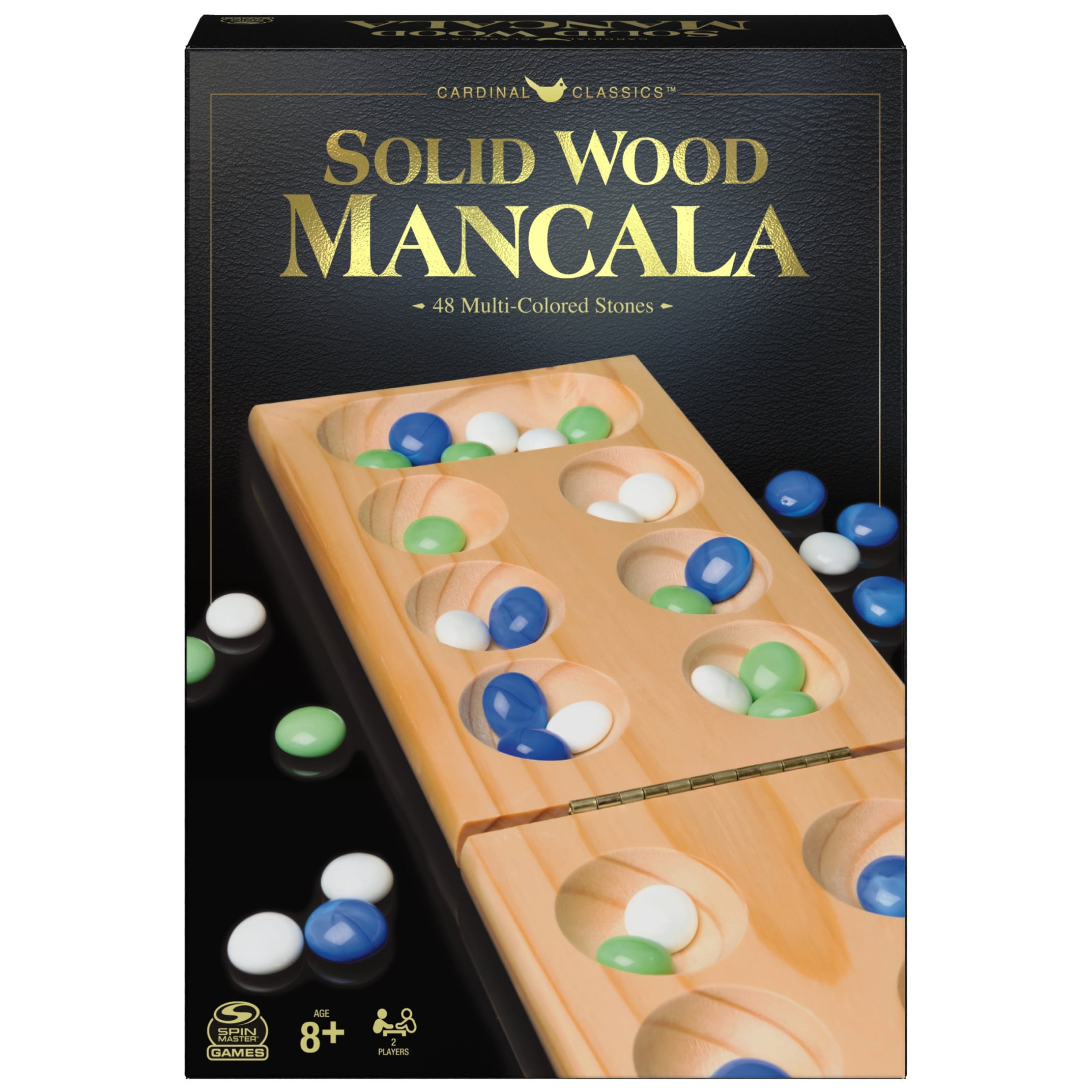 Spin Master Games, Mancala Strategy Board Game with Wood Board, for Ages 8+ - Walmart.com