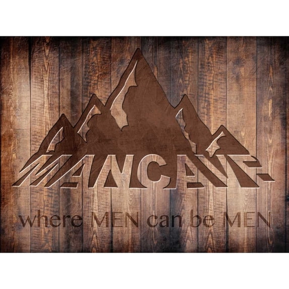 Mancave Men Poster Print by Marcus Prime
