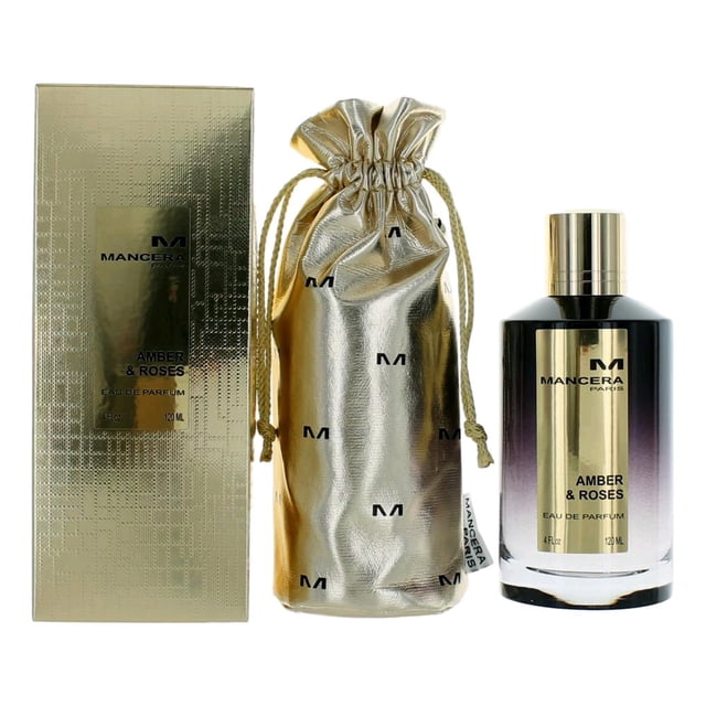Mancera Amber & Roses by Mancera Eau De Parfum Spray (Unisex) 4 oz for ...