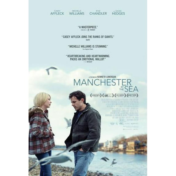 Manchester By The Sea Movie Poster Decor Poster 24x36 Multi-Color Square Adults Best Posters