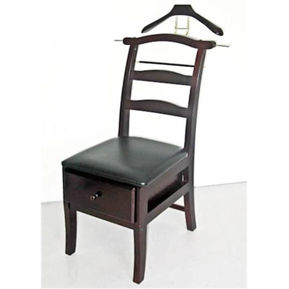 Manchester Chair Valet in Dark Mahogany