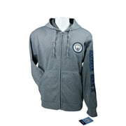 Manchester City F.C. Zipper Front Fleece Jacket Sweatshirt Official License Soccer Hoodie Medium 012