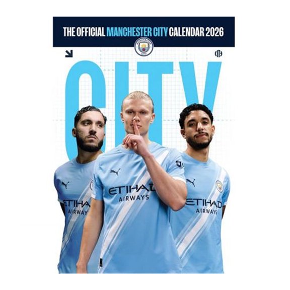 Manchester City FC A3 Wall Calendar