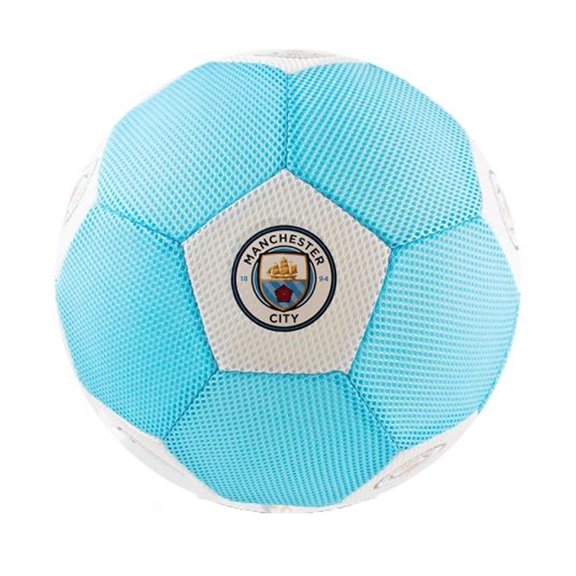 Manchester City FC Crest Mesh Soccer Ball