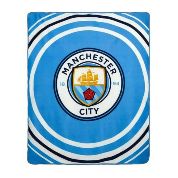 Manchester City FC Fleece Pulse Blanket