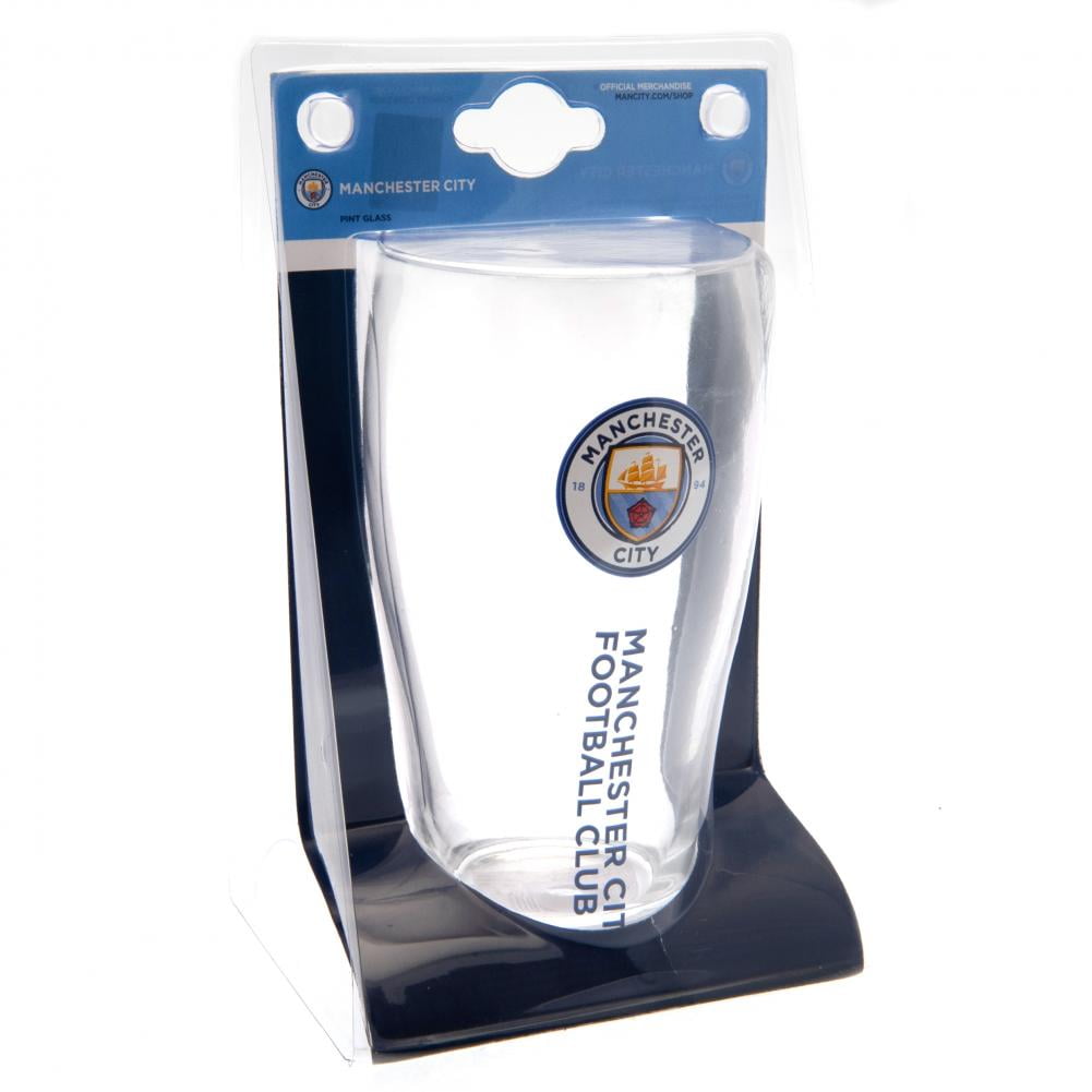 Manchester City Pint Glass - Kevin De Bruyne – Kick Off Merchants