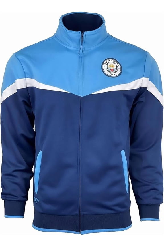 Manchester City Polyester Soccer Track Jacket, YS-XXL