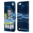 thumbnail image 1 of Manchester City Man City FC 2022/23 First Team Erling Haaland Leather Book Wallet Case Cover Compatible with Apple iPhone 6 Plus / iPhone 6s Plus, 1 of 6