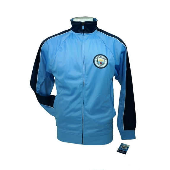 Manchester City Official License Soccer Track Jacket Football A-Grade Adult Size 010 Large