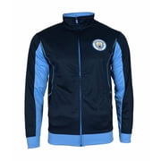 Manchester City Official License Soccer Track Jacket Football Merchandise Adult Size 002 Ex-Large