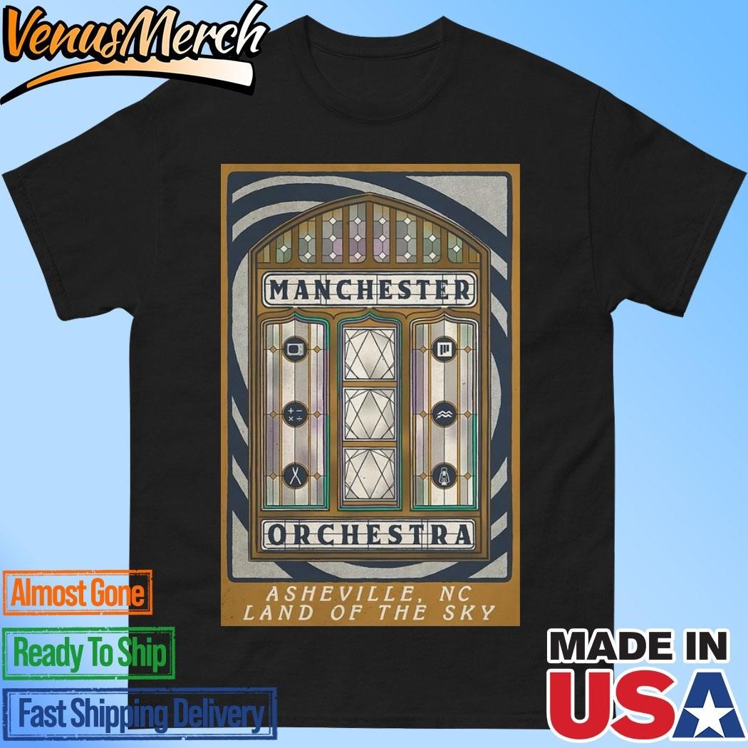 Manchester Orchestra Asheville Nc Land Of The Sky 2024 Poster Shirt