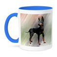 thumbnail image 1 of 3dRose, Manchester Terrier, 15oz Two-Tone Blue Mug, 1 of 7