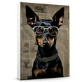 thumbnail image 1 of Manchester Terrier Dog Canvas Canvas Prints with Your Photos Wall Art for Home Decoration - Memorial Gift for Pet Lovers Dog Moms, 1 of 6