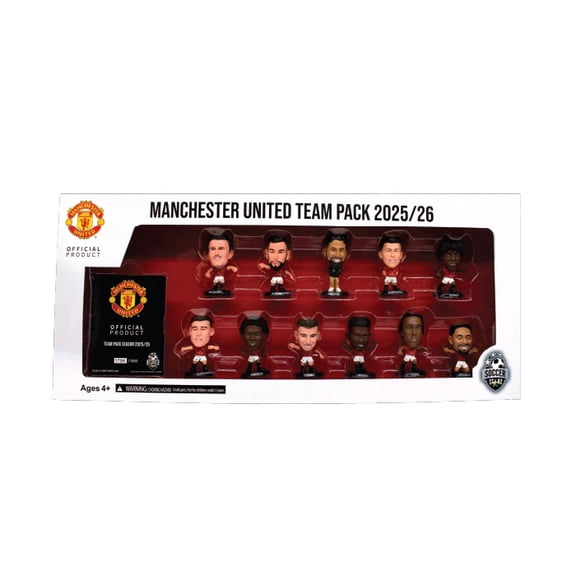 Manchester United - 2025-26 SoccerStarz Team Pack (11 Players) (Limited Edition)