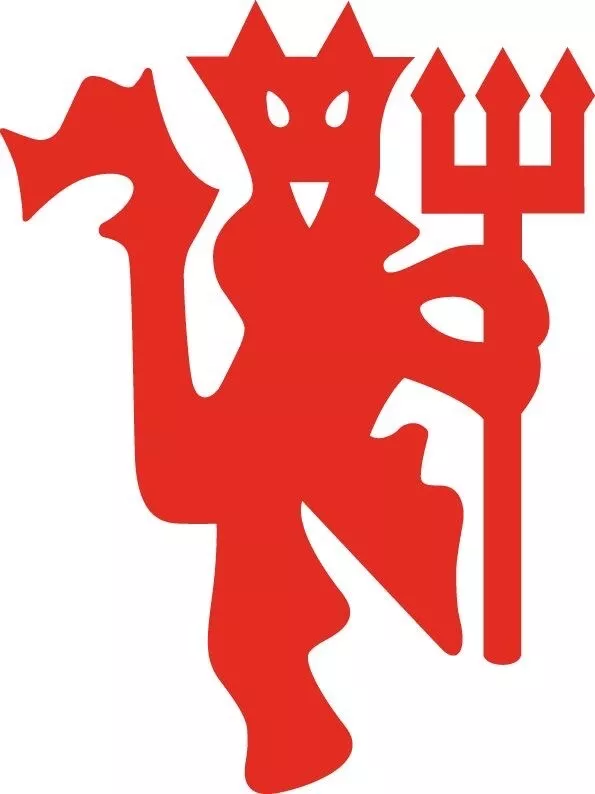Window Red Devil Manchester United 5” Red Devil Die Cut Vinyl Decal, Bumper Sticker ...