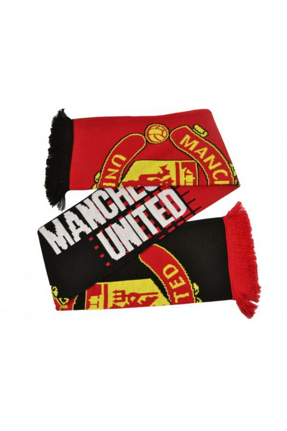 Manchester United FC Split Logo Scarf