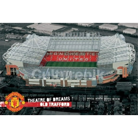 Manchester United Theatre New Sos Laminated Poster (36 X 24)