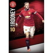 Manchester Utd Rooney 1415 Poster Print 24 x 36 in.