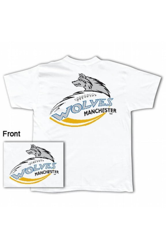 - Dual Logo White T-Shirt - Medium