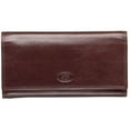 thumbnail image 1 of Mancini Ladies’ RFID Secure Trifold Checkbook Wallet, 1 of 7
